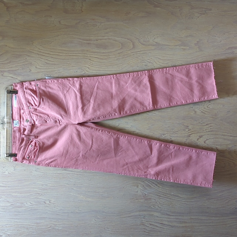 EDWIN Bree Slim Mid Rise Skinny Jeans Petal Pink size 29